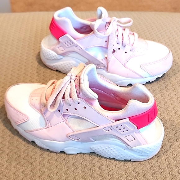 Nike Huarache Run (Pink/White) - Picture 4 of 8